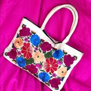 Mexican flower purse/bag